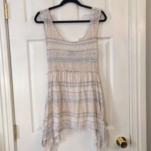 Asymmetrical tunic tank top